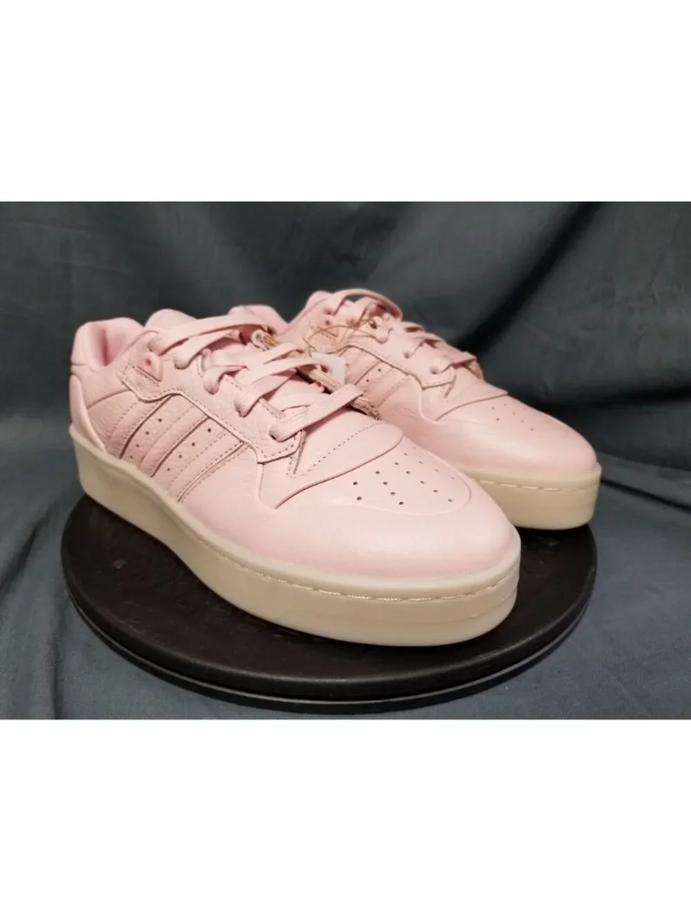 Adidas Rivalry Lux Low Sneakers Sandy Pink Ivory Men's Size 12 NEW NO BOX!
